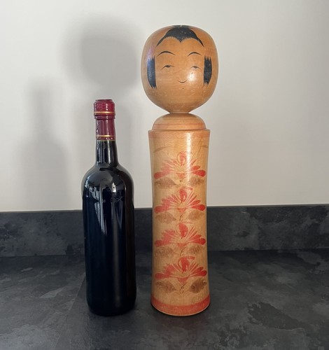 Vintage japanese kokeshi doll - kokeshi,
