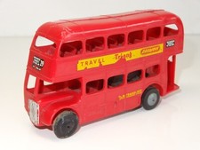 TRIANG MINIC PUSH & GO DOUBLE DECKER BUS  (402)