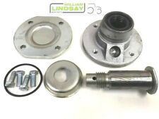 Replacement Overum Plough Disc Hub Bearing Kit c/w LH Threaded Axle - Hub & Cap