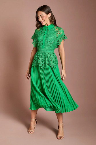 Coast green full skirted - full,
