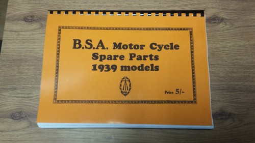 Bsa parts book - models, c10