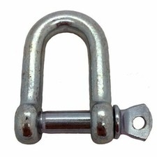 Galvanised Steel D Shackle Dee