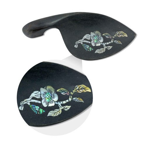 Violin ebony flower shell - flower,,