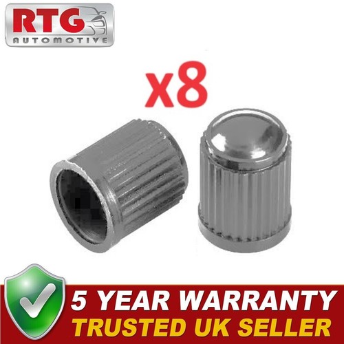 Tyre valve dust air caps - 8x,