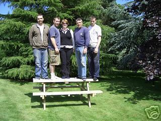 6ft picnic bench extra - 6ft, heavy