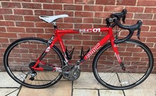 BMC PRO MACHINE SLC01 RACE SERIES ROAD BIKE 51CM CARBON FRAME RED WHITE BLACK