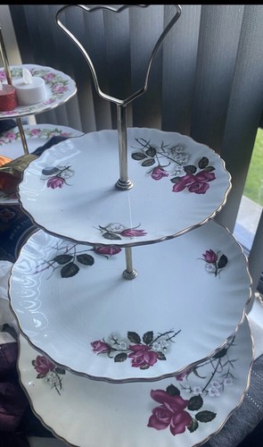 Vintage old foley tier cake - 3,