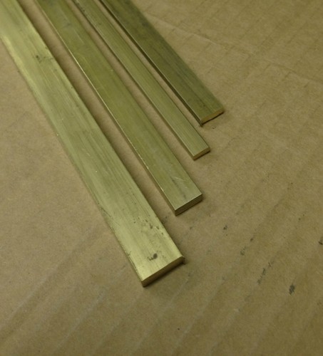 Brass flat bars cz121 - flat,