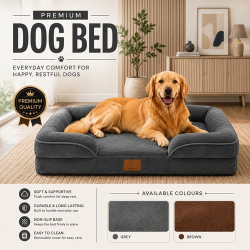 Large dog bed sofa orthopedic - bed,