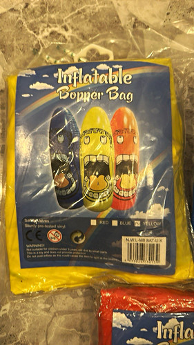 Inflatable bopper bag punching - bopper,