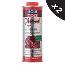 2x Liqui Moly Diesel Purge Injector Cleaner Engine Fuel System Treatment - 1 L
