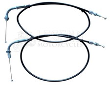 Kawasaki Z650 Push & Pull Throttle Cables 1976-1979 Slide Carbs KZ650 LMC-1128