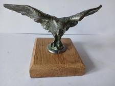 Eagle car mascot. Bird of pray