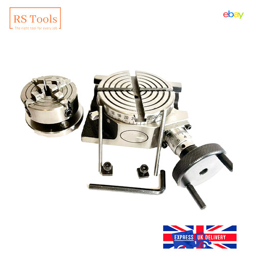 Rotary table with - rotary, 4"