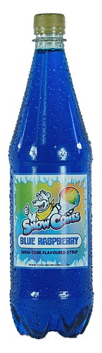 Snow cone syrup blue - syrup, raspberry