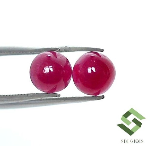 Natural ruby round - 5.75,