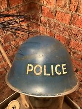 police steel helmet 1950s