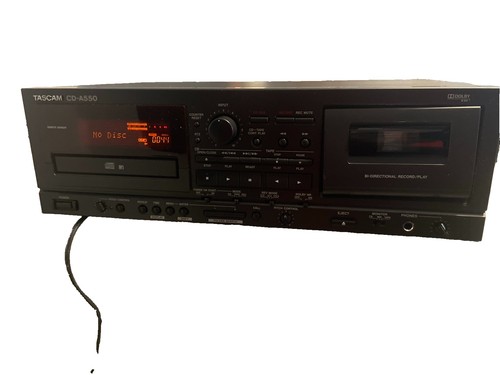 Tascam cassette player - tascam, cd/cassette