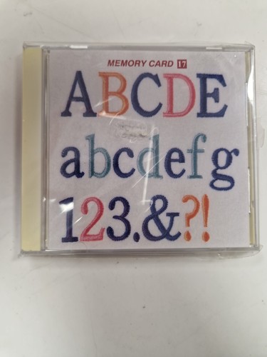 Janome embrodary memory card - embrodary,