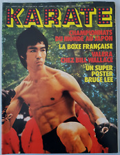 BRUCE LEE KARATE MAGAZINE N°17 WITH DOUBLE GIANT POSTER 58 X 84 CM JAN 1976
