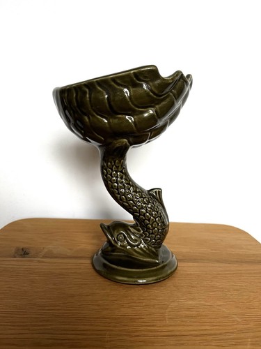 Vintage ceramic koi fish - ceramic, with