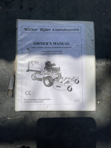 Walker mower mdd16 diesel - walker,