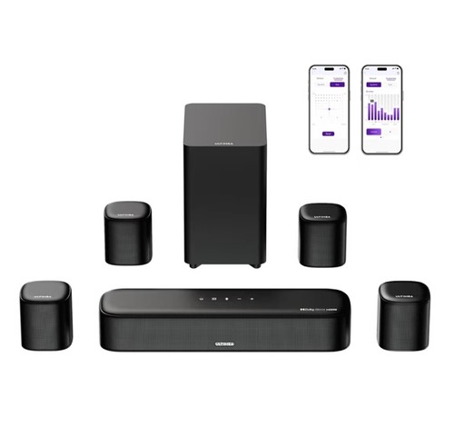 Ultimea surround sound - 7.1,