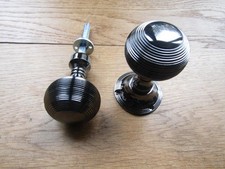 Rim door knobs - door, vintage