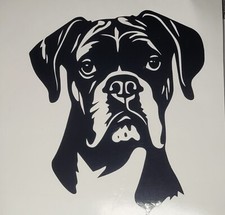 1x Boxer Dog Decal Vinyl