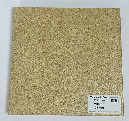 Vermiculite 200x200x25mm heat - 200x200x25mm,