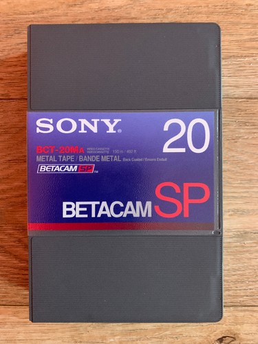 Betacam video cassette tape - betacam,