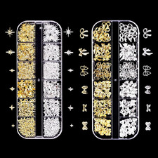 3D Nail Charms 2Boxes -24Grid