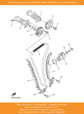YAMAHA Bolt, 90101-06033 OEM
