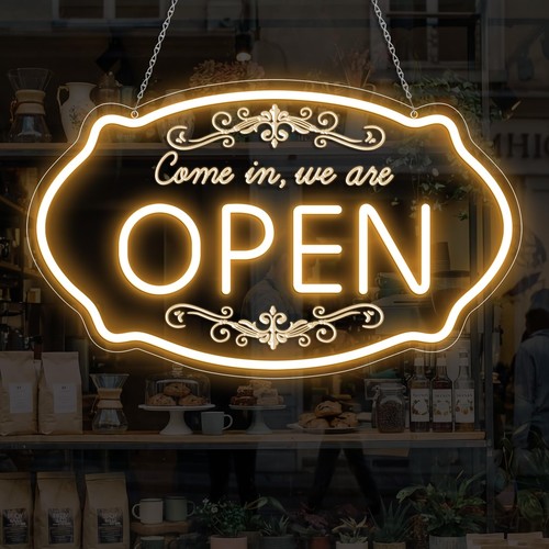 Led open signs for business - led,