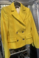Zara Yellow Double Breasted