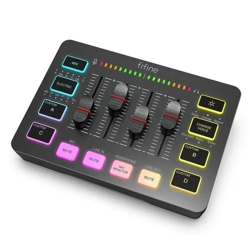 Fifine gaming audio mixer with - fifine,
