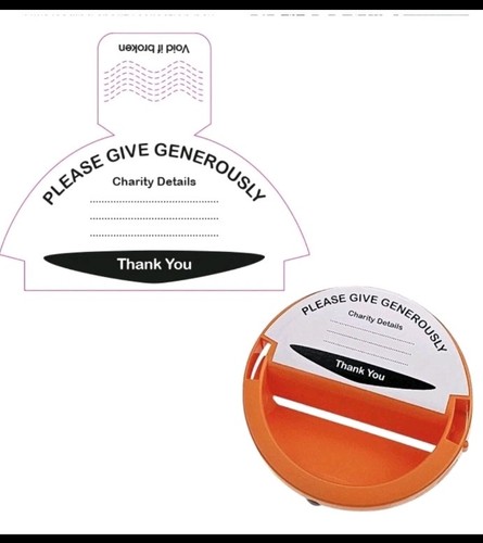 Security lid labels for - lid, icon