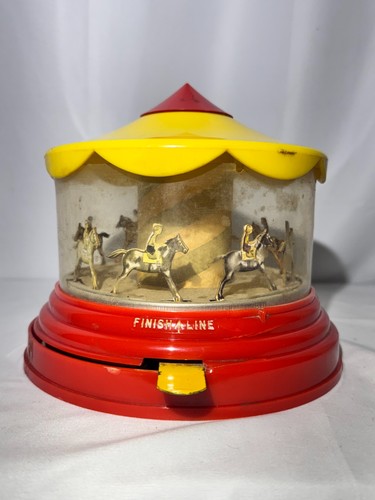 Antique carousel racing horse - antique,