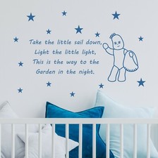 Iggle Piggle Wall Sticker | In The Night Garden Decal Vinyl Adhesive Kids 