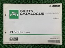 Yamaha Majesty Parts List, 1st