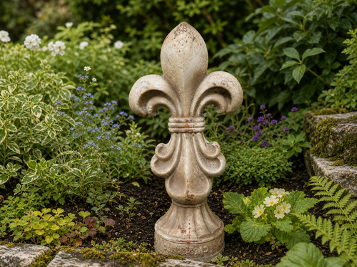 Large fleur lis garden - de,