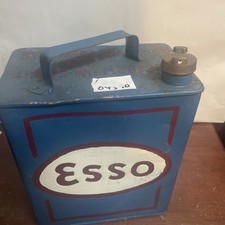 Esso Vintage Metal Petrol Oil