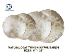 GOAT THIN SKIN NATURAL FINISH