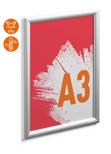 Durable outdoor snap frame - snap,
