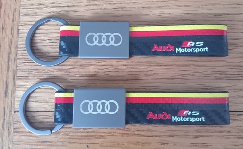 Audi motorsport keyring - audi, rs