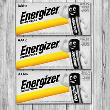 30 Energizer Industrial AAA