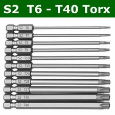 11Pc Long Reach Torx Star Hex