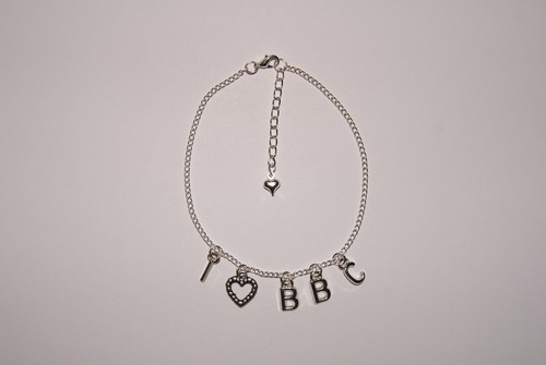 Bbc love anklet foot - 'i, <3