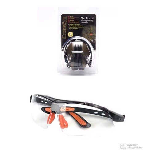 Clay pigeon ear muffs - ear,