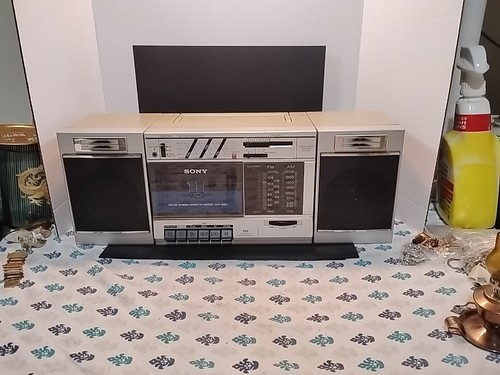 Vintage sony cfs 3000 - sony, boombox